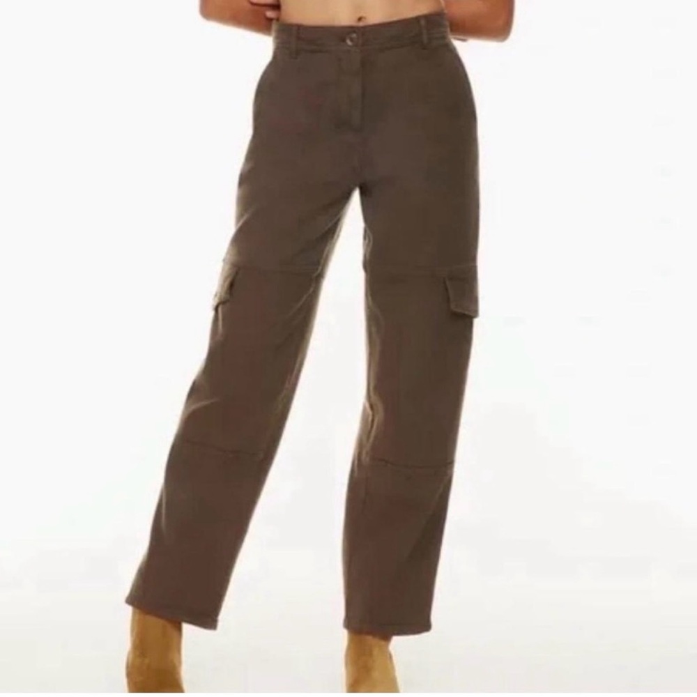 Aritzia Wilfred Brown Cargo Pants